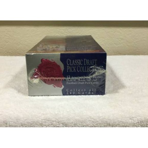 1991 Classic Draft Pick Collection Hobby Box Sealed - Picture 2 of 5